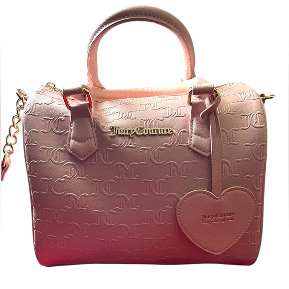 Juicy Couture Handbags - Juicy Couture Pink Embossed Handbag